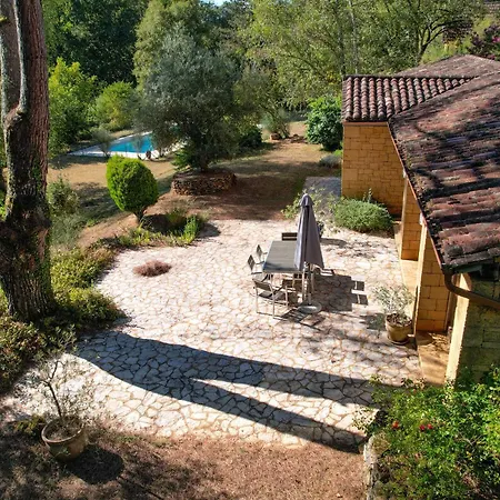 Les Champs D'hermier Avec Piscine Ferienhaus Carsac-Aillac