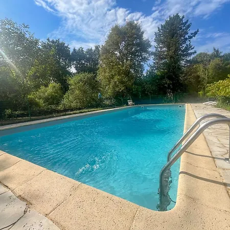 Ferienhaus Les Champs D'hermier Avec Piscine